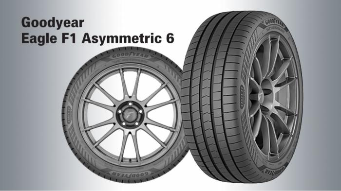 Goodyear Eagle F1 Asymmetric 6: Ελαστικό κορυφαίων επιδόσεων & αντοχής